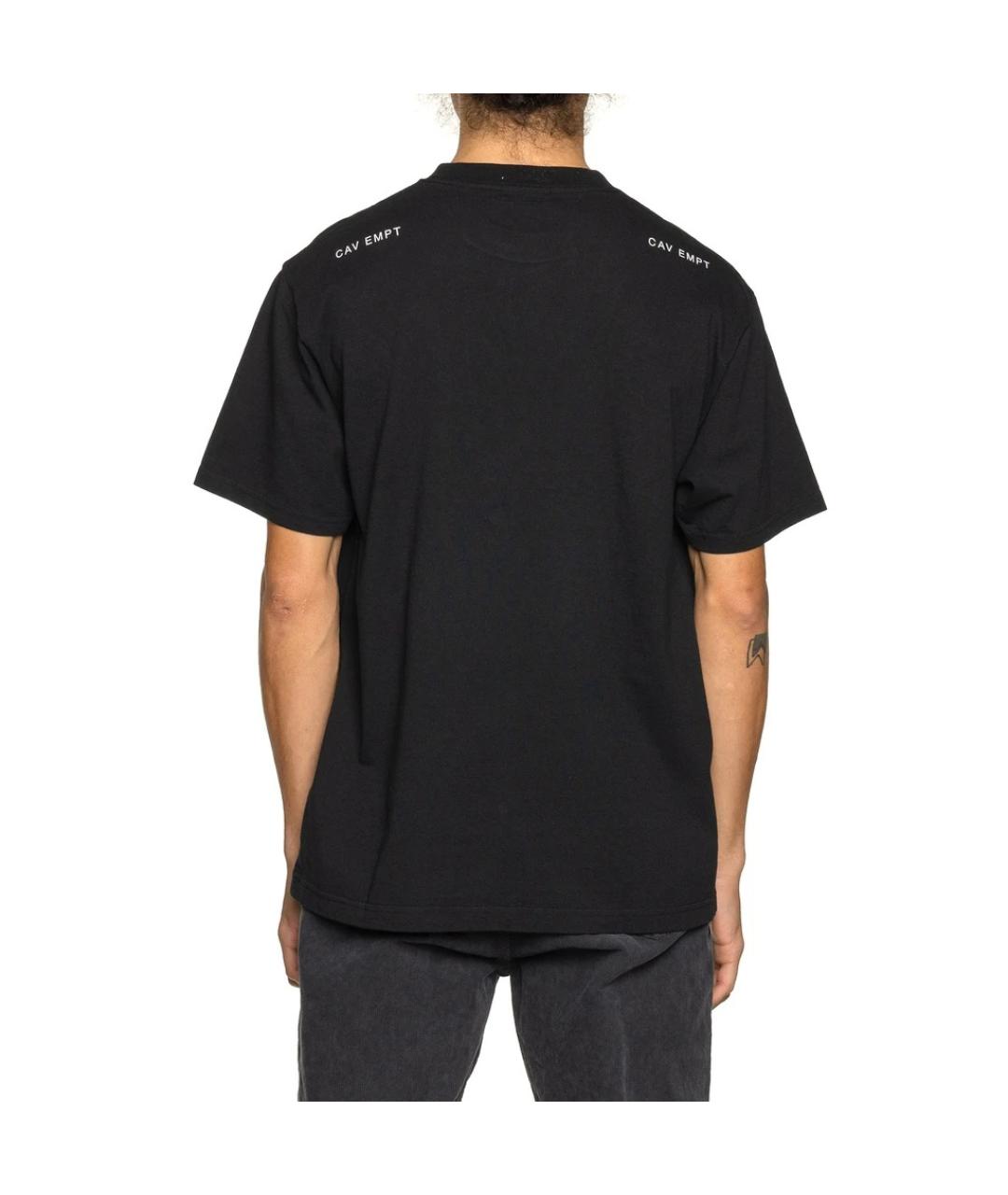 CAV EMPT Черная хлопковая футболка, фото 3
