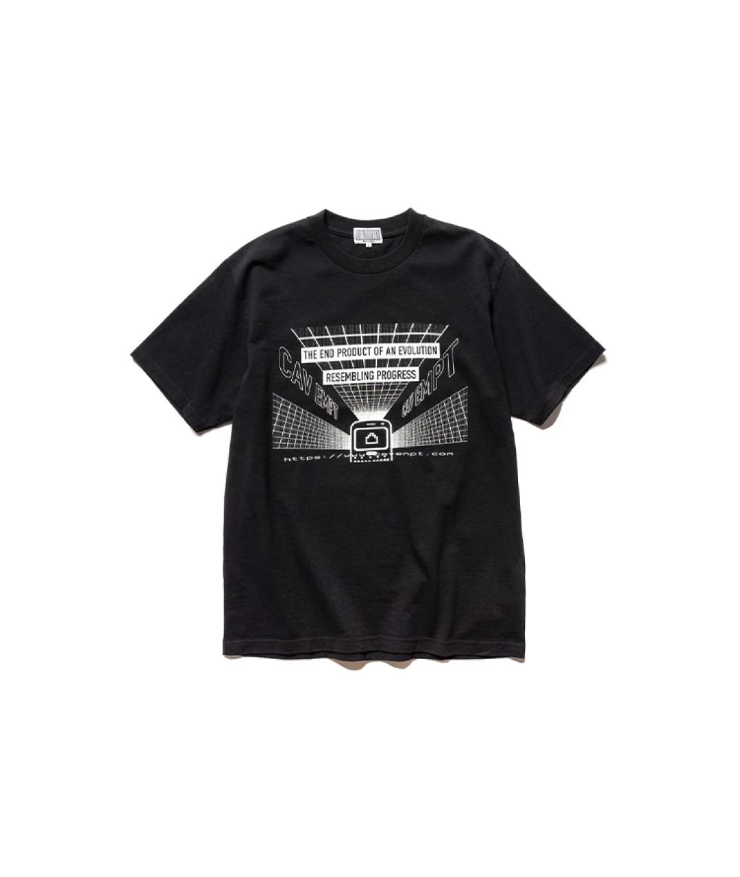 CAV EMPT Черная хлопковая футболка, фото 1