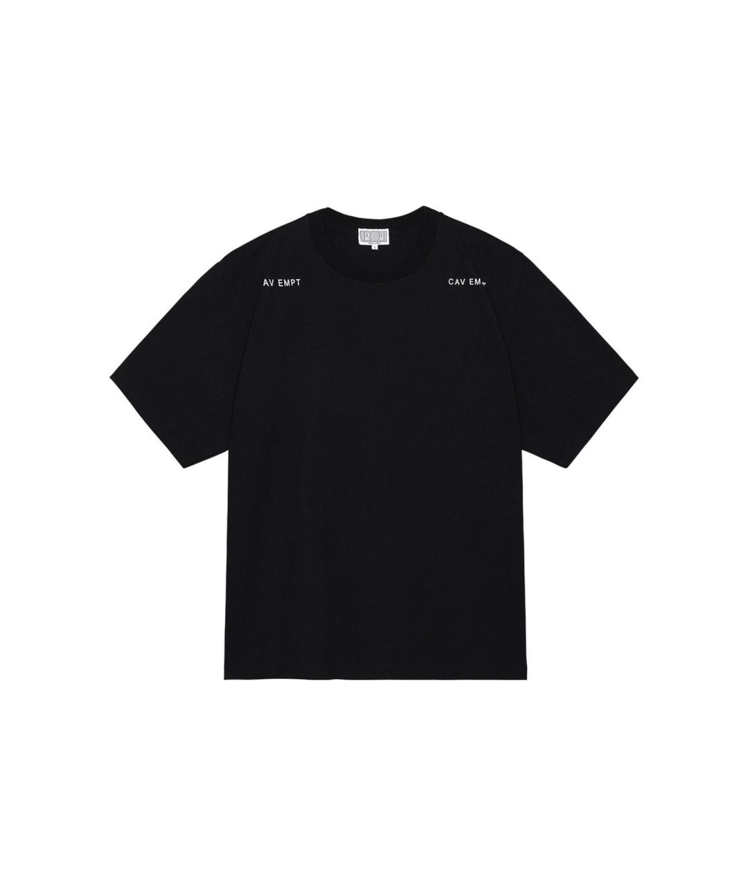 CAV EMPT Черная хлопковая футболка, фото 1