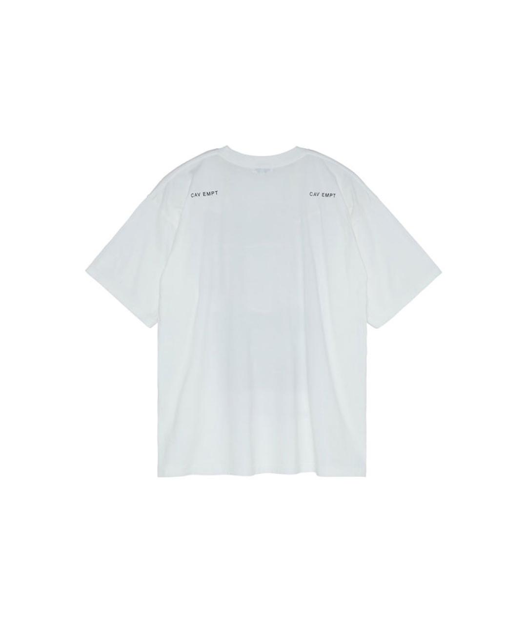 CAV EMPT Белая хлопковая футболка, фото 2