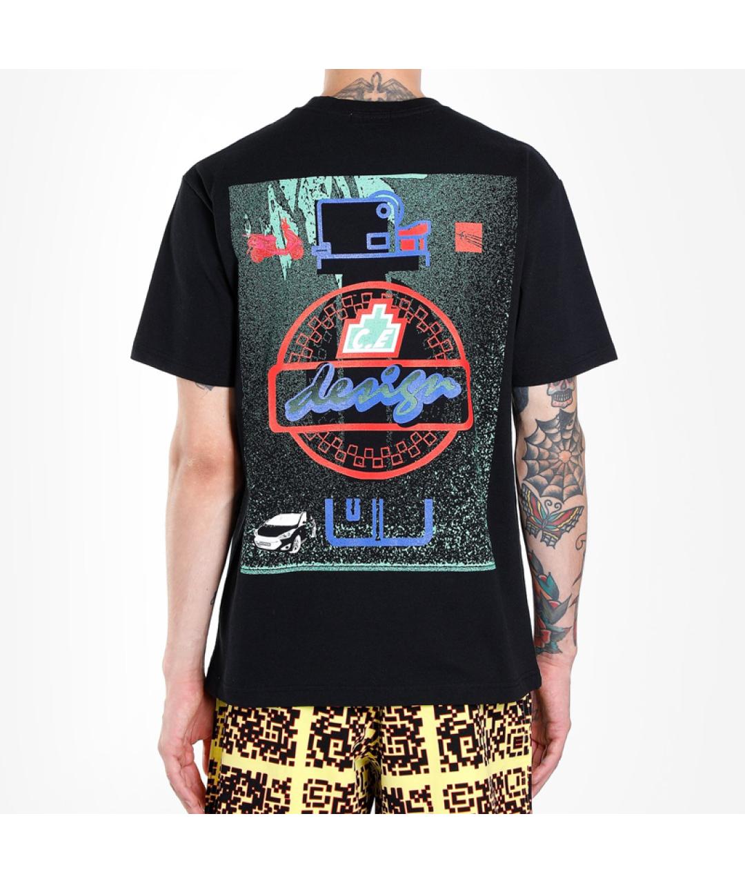 CAV EMPT Черная хлопковая футболка, фото 4