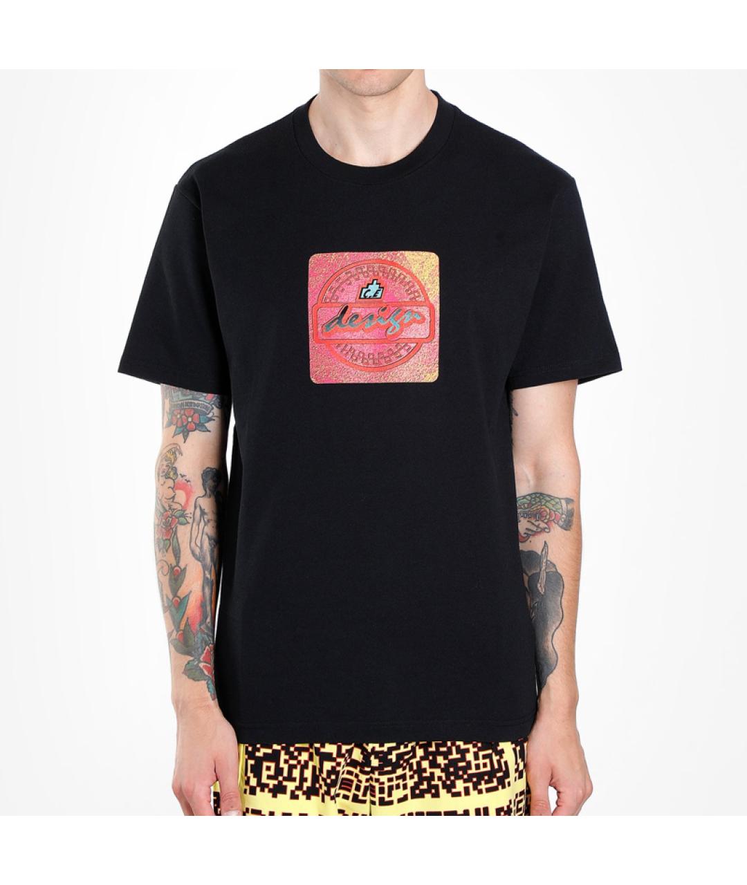 CAV EMPT Черная хлопковая футболка, фото 3