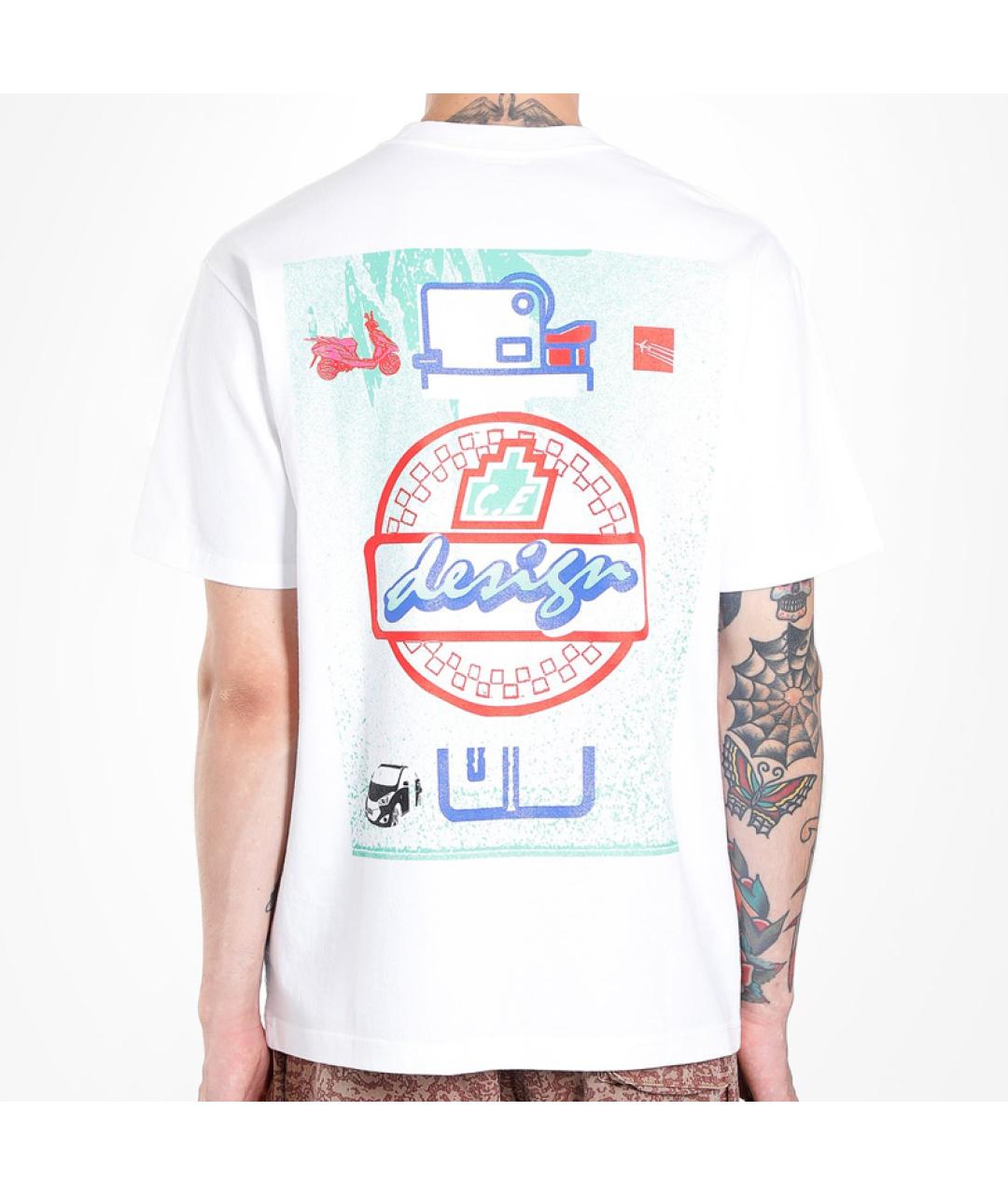 CAV EMPT Белая хлопковая футболка, фото 4