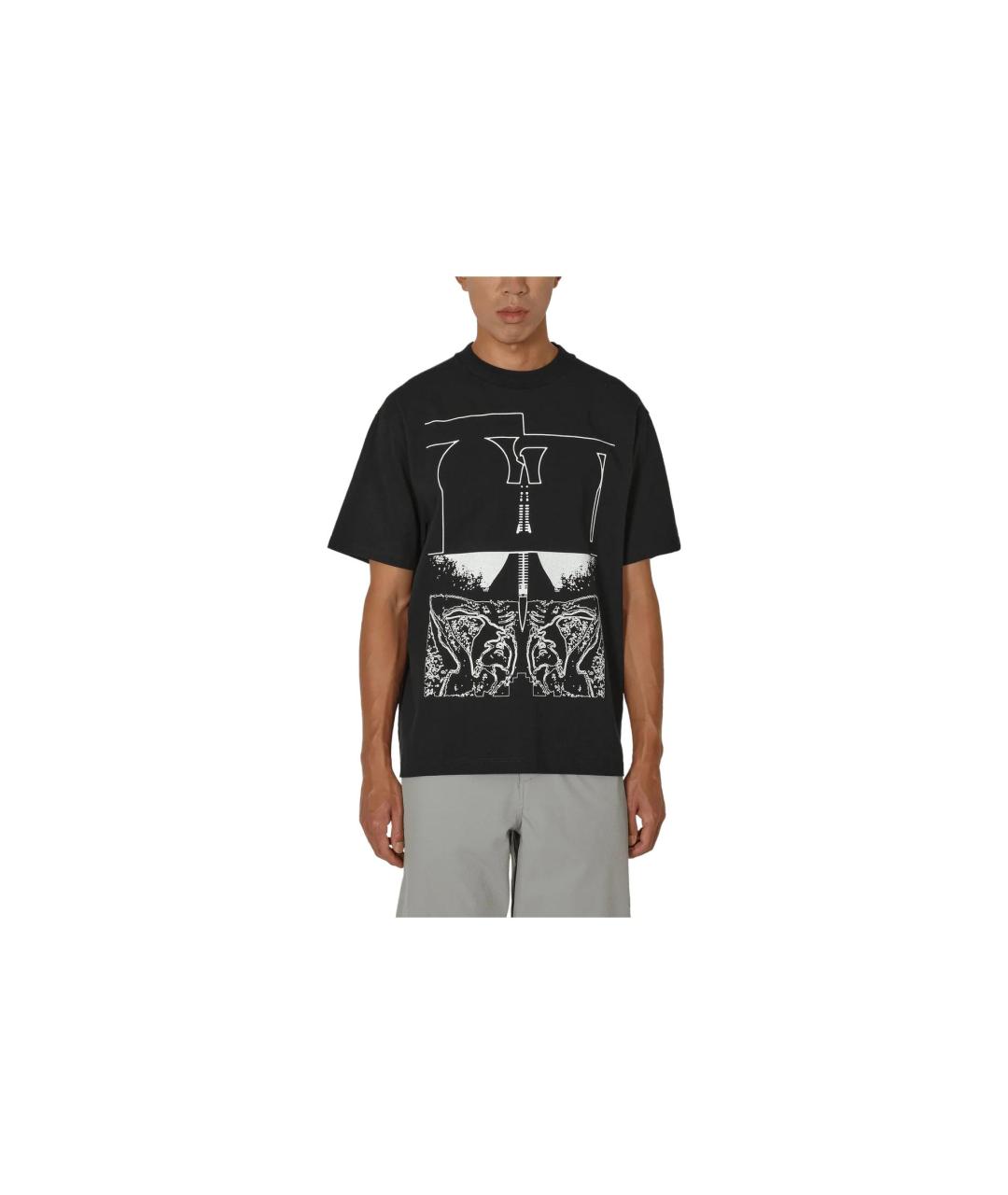 CAV EMPT Черная хлопковая футболка, фото 4