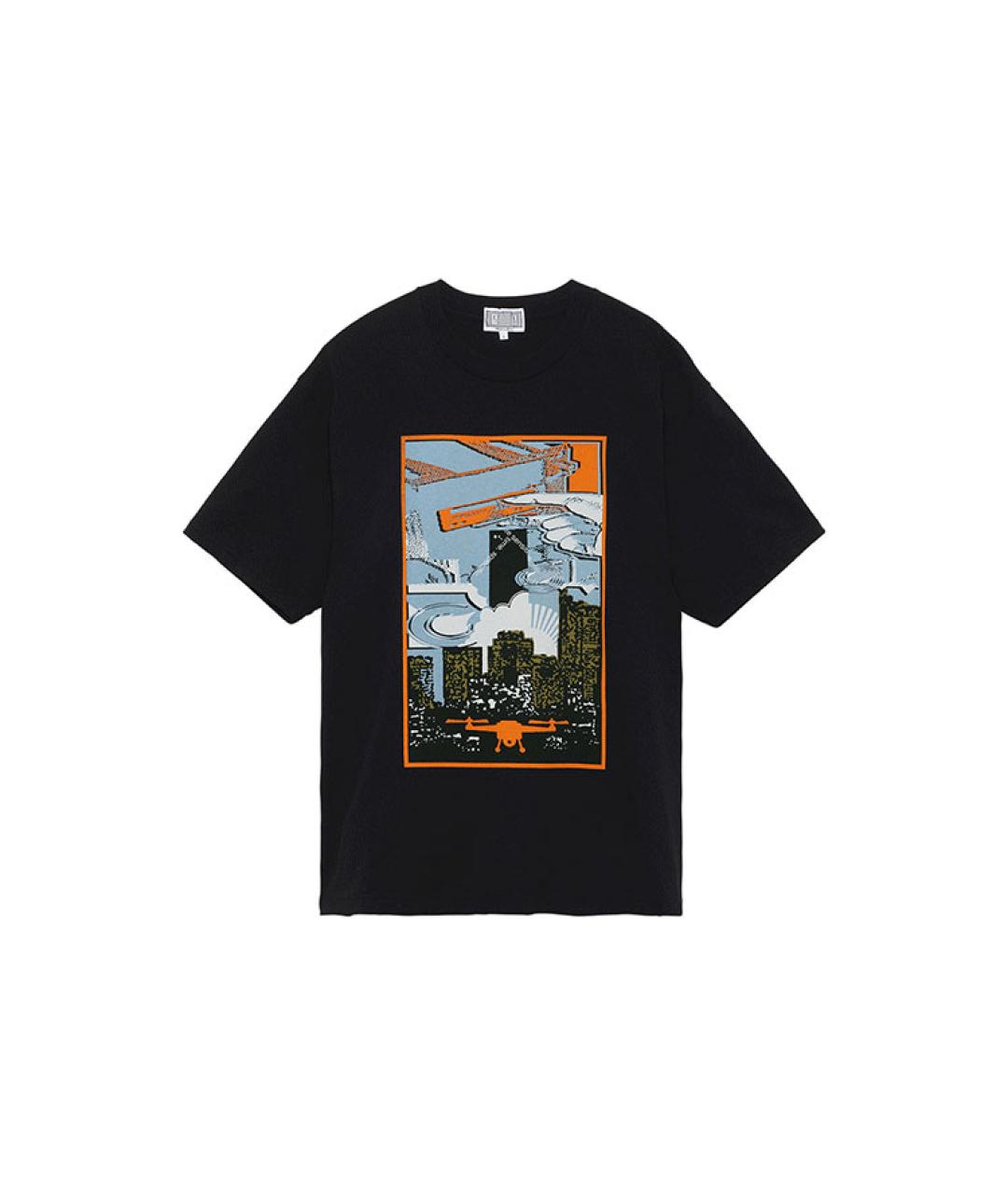 CAV EMPT Черная хлопковая футболка, фото 1