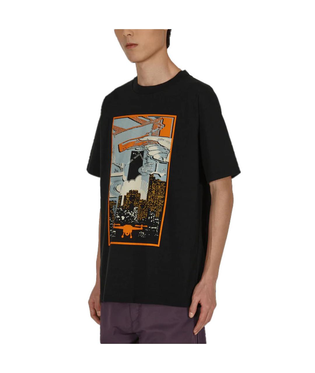 CAV EMPT Черная хлопковая футболка, фото 4