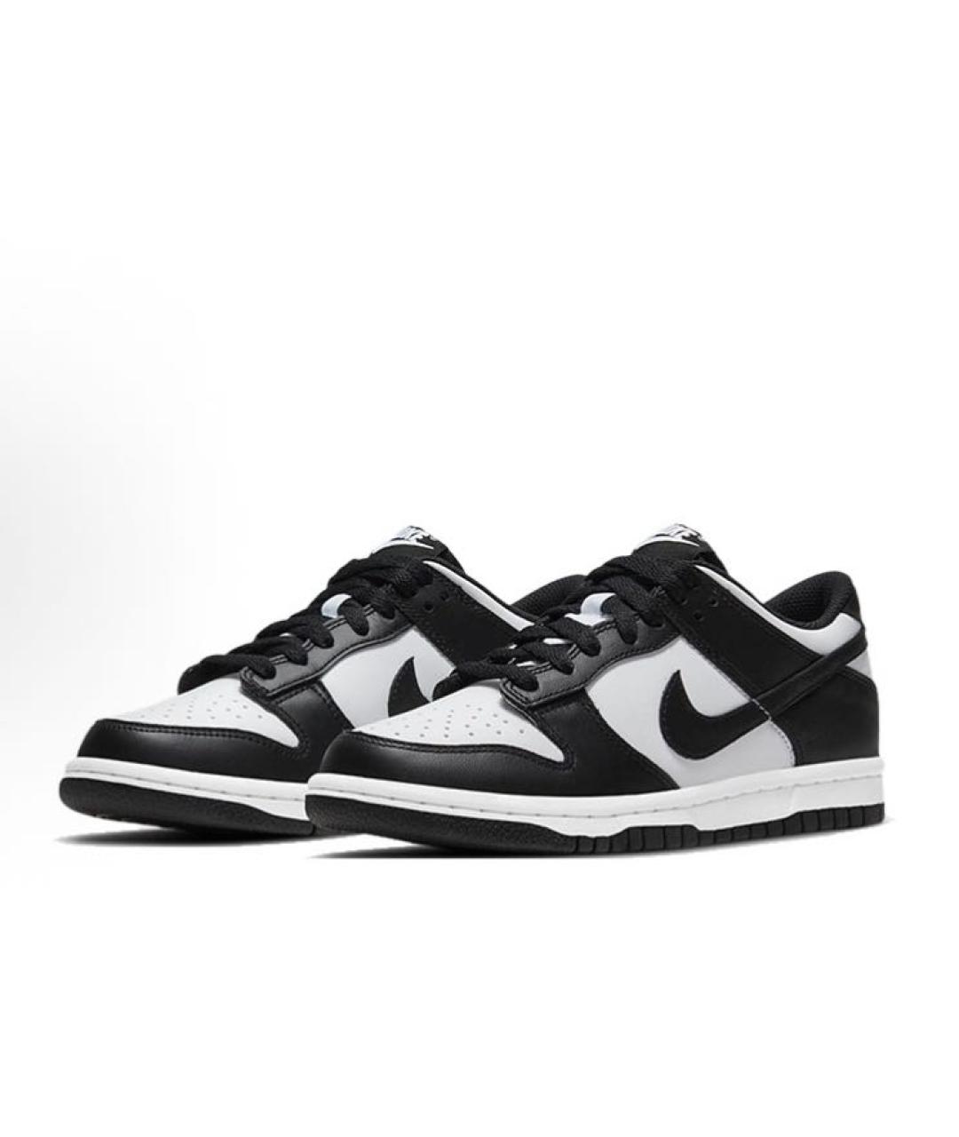 NIKE Черные кожаные кеды, фото 2