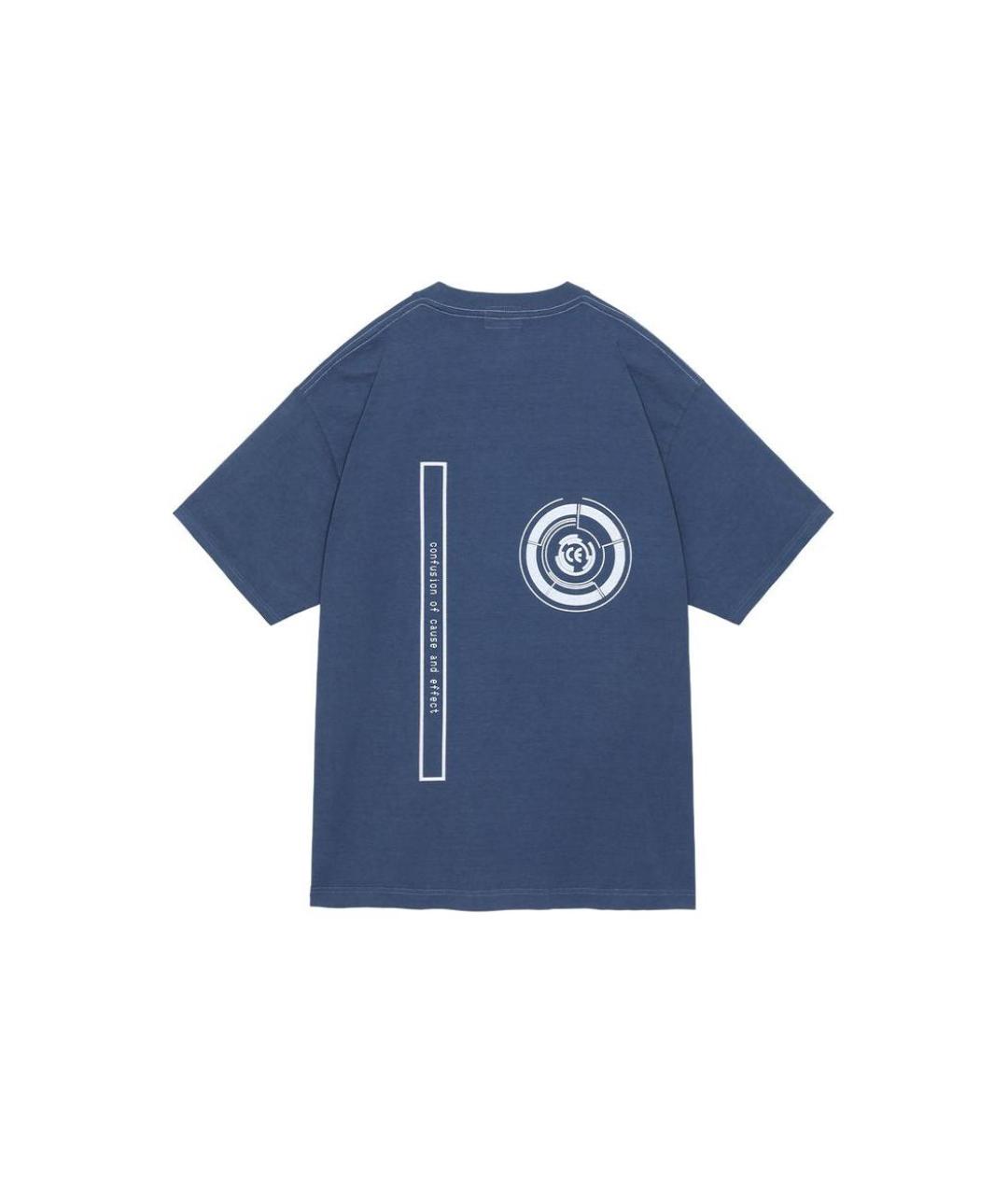 CAV EMPT Темно-синяя хлопковая футболка, фото 2