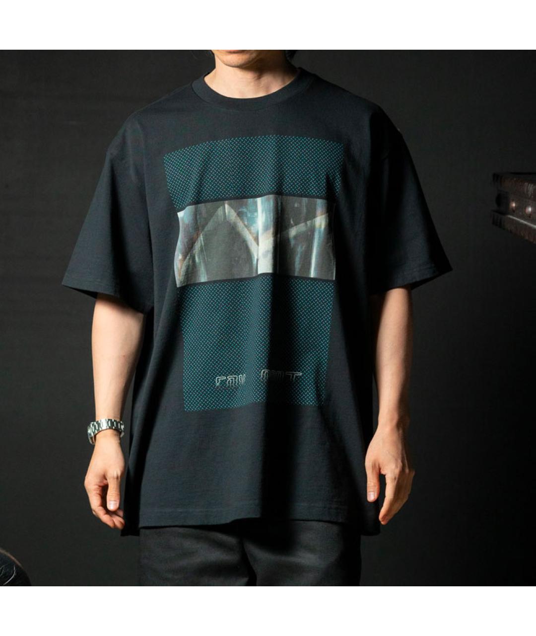 CAV EMPT Черная хлопковая футболка, фото 3