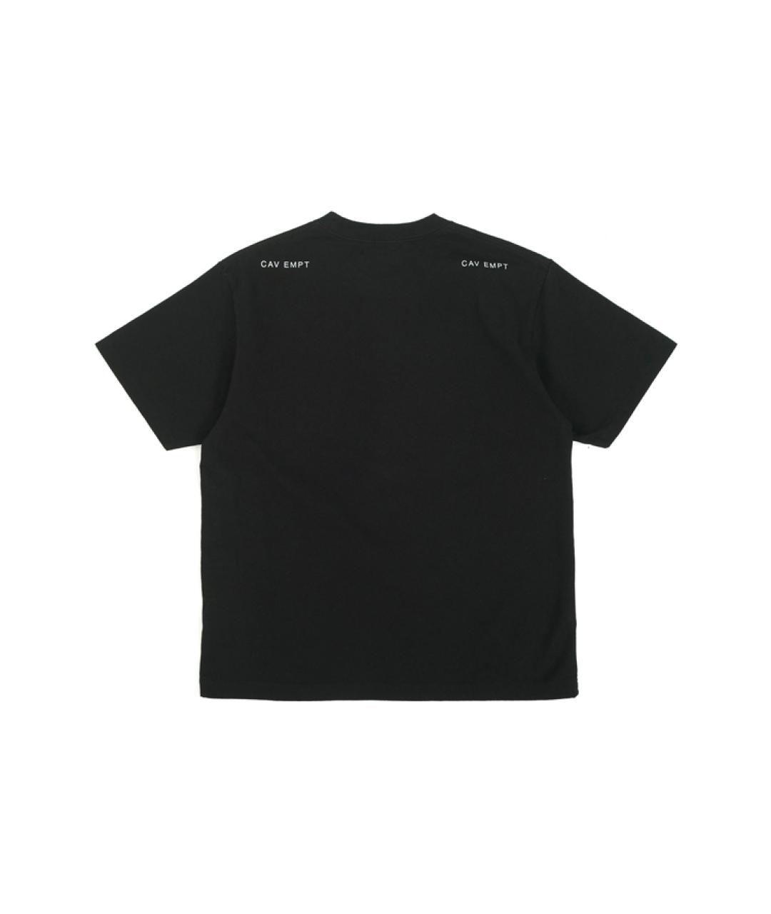 CAV EMPT Черная хлопковая футболка, фото 2