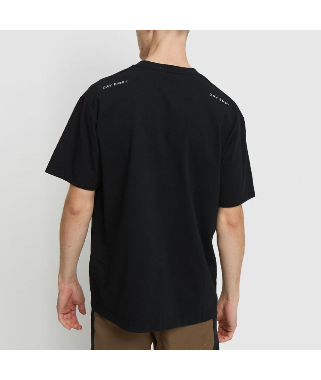 CAV EMPT Черная хлопковая футболка, фото 3