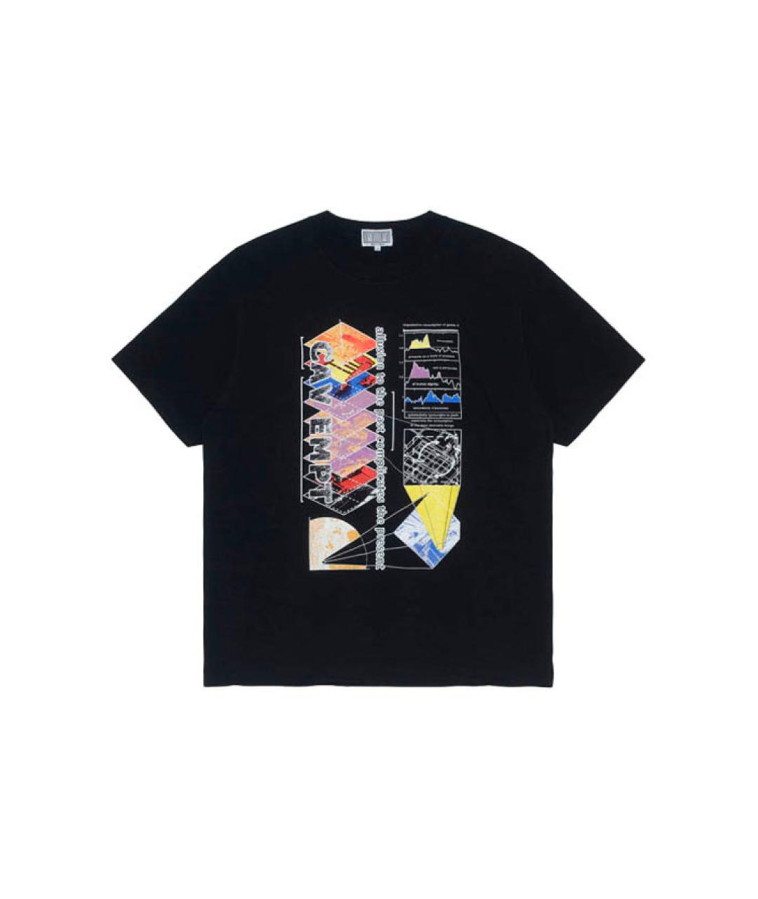 CAV EMPT Черная хлопковая футболка, фото 1