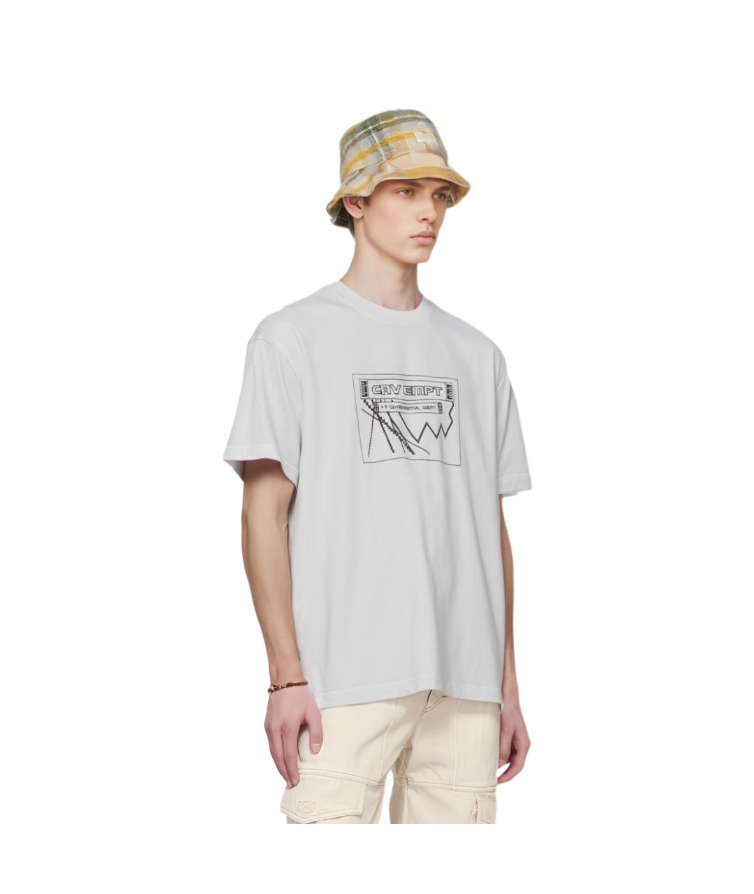 CAV EMPT Серая хлопковая футболка, фото 3