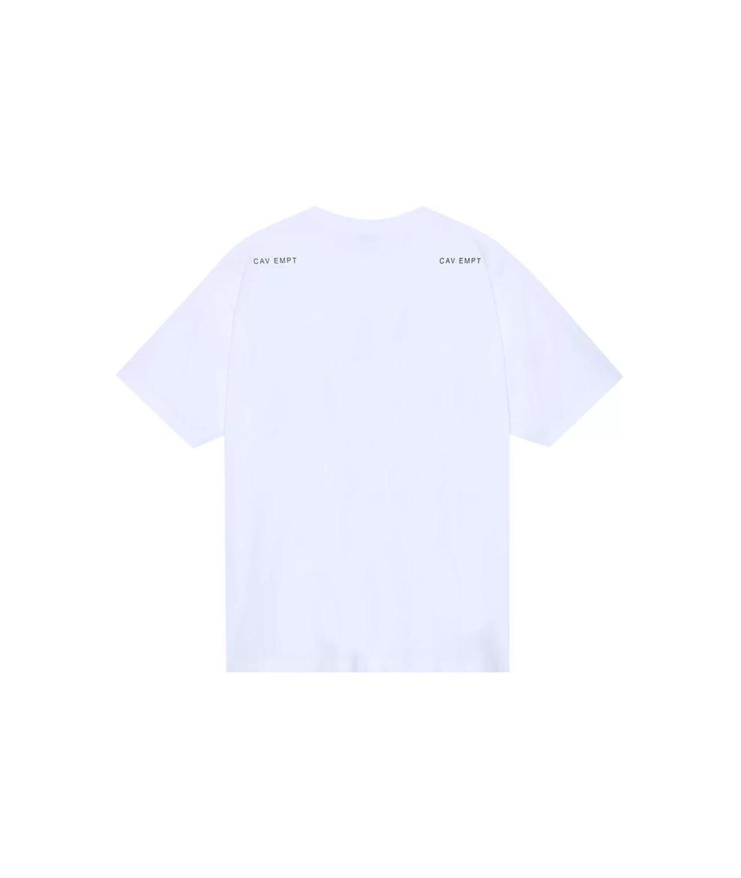 CAV EMPT Белая хлопковая футболка, фото 2