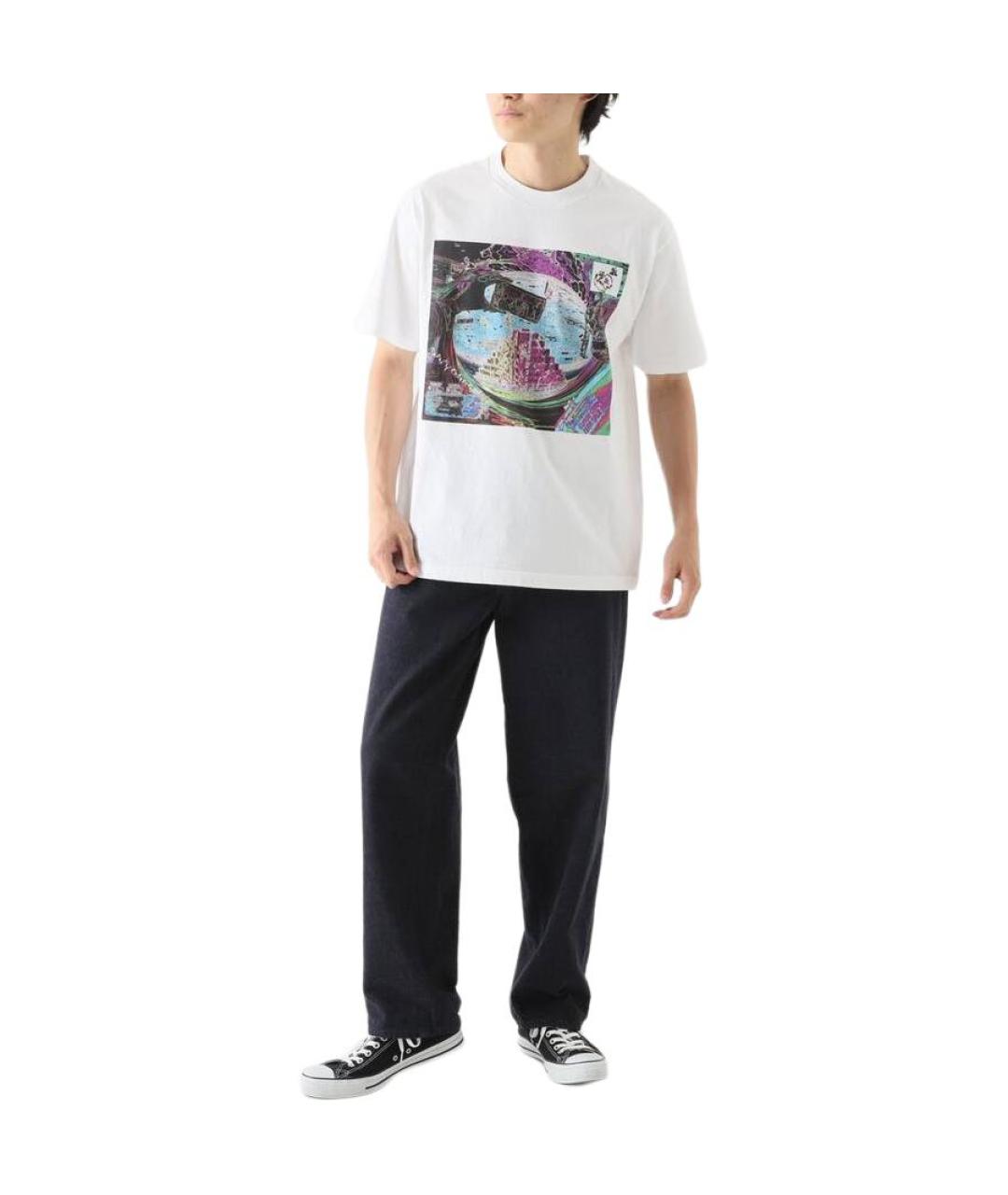 CAV EMPT Белая хлопковая футболка, фото 3