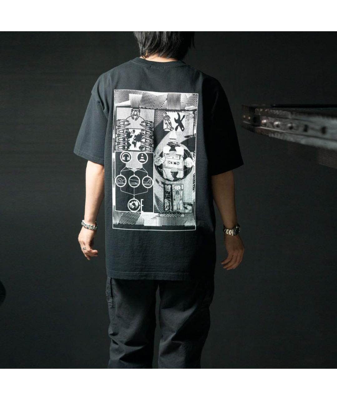 CAV EMPT Черная хлопковая футболка, фото 4