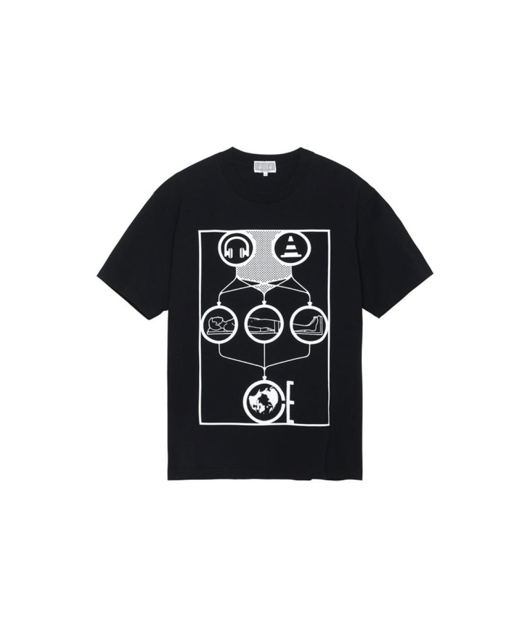 CAV EMPT Черная хлопковая футболка, фото 1