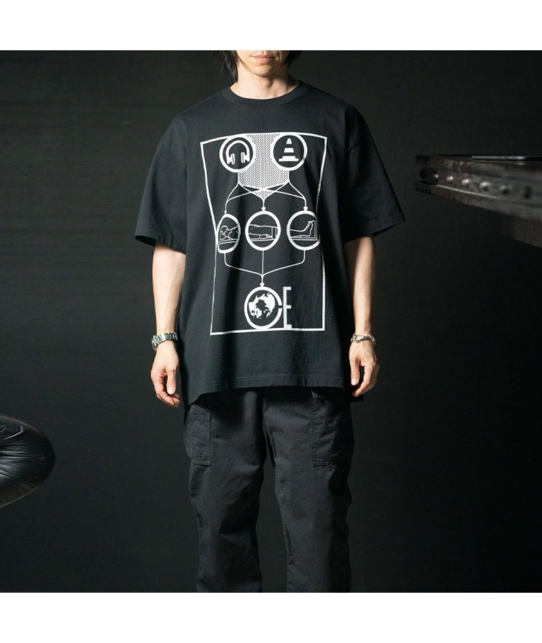 CAV EMPT Черная хлопковая футболка, фото 3