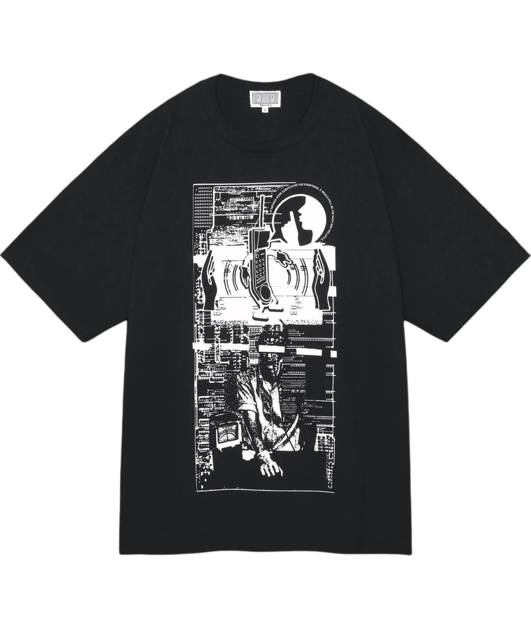CAV EMPT Черная хлопковая футболка, фото 1