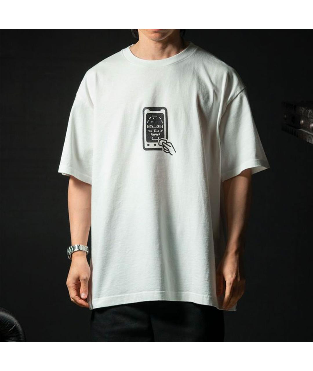 CAV EMPT Белая хлопковая футболка, фото 3