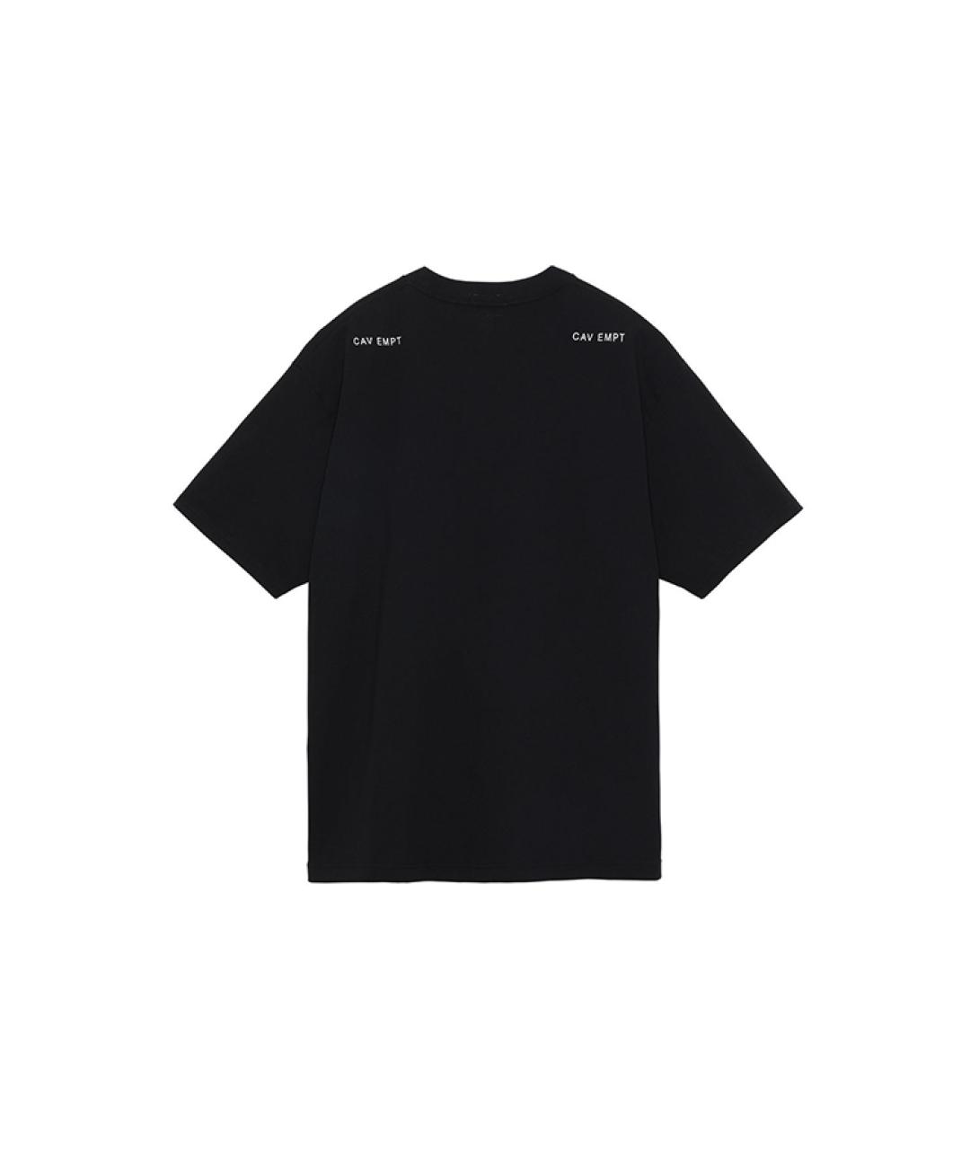 CAV EMPT Черная хлопковая футболка, фото 2