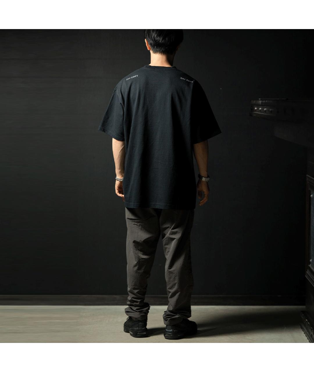 CAV EMPT Черная хлопковая футболка, фото 4