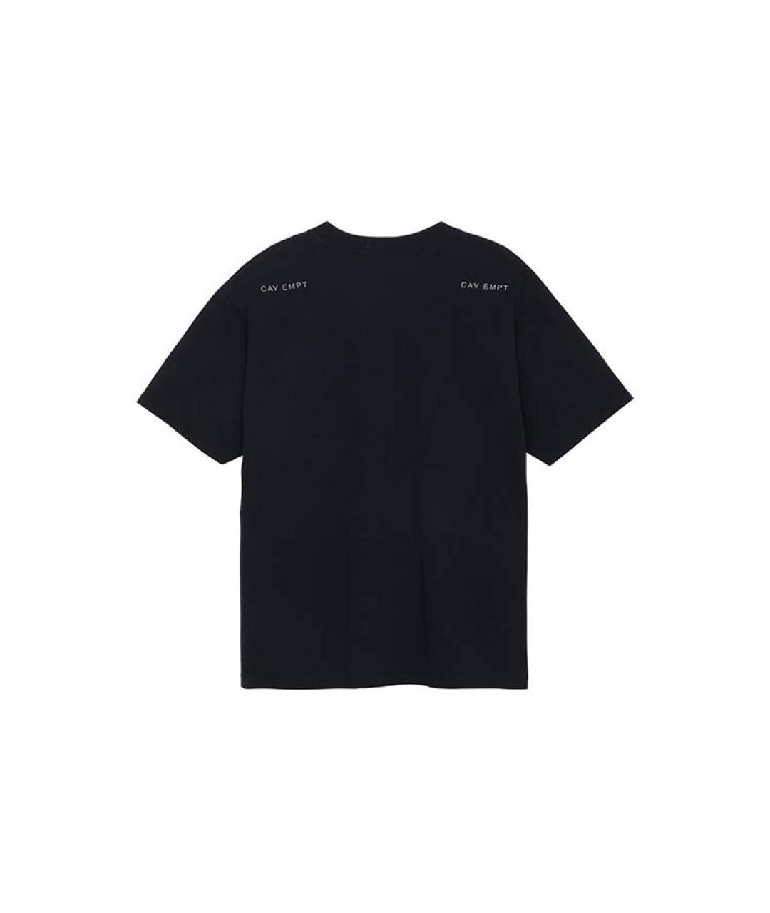 CAV EMPT Черная хлопковая футболка, фото 2