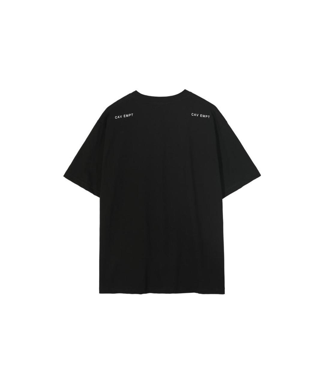 CAV EMPT Черная хлопковая футболка, фото 2