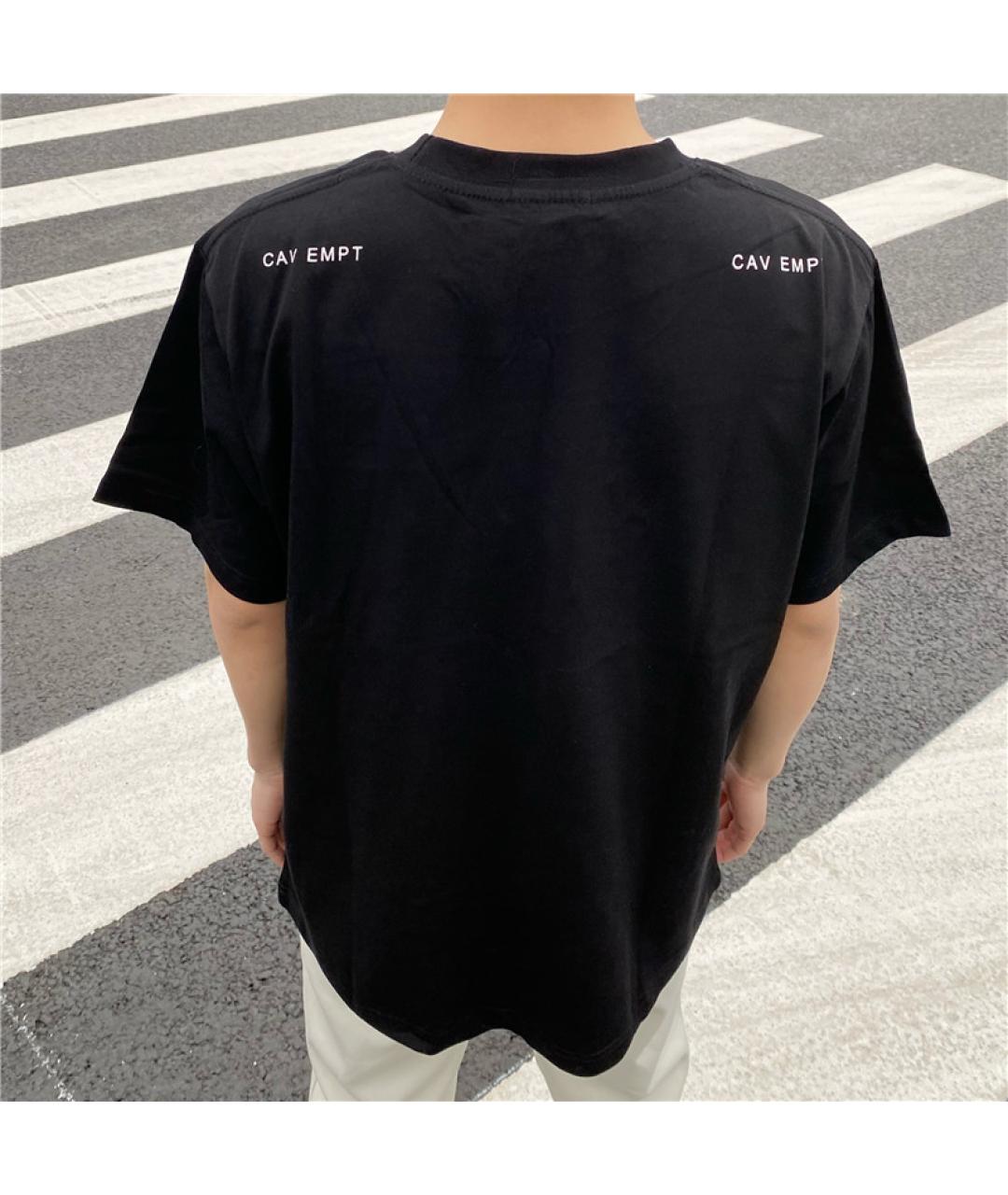 CAV EMPT Черная хлопковая футболка, фото 3