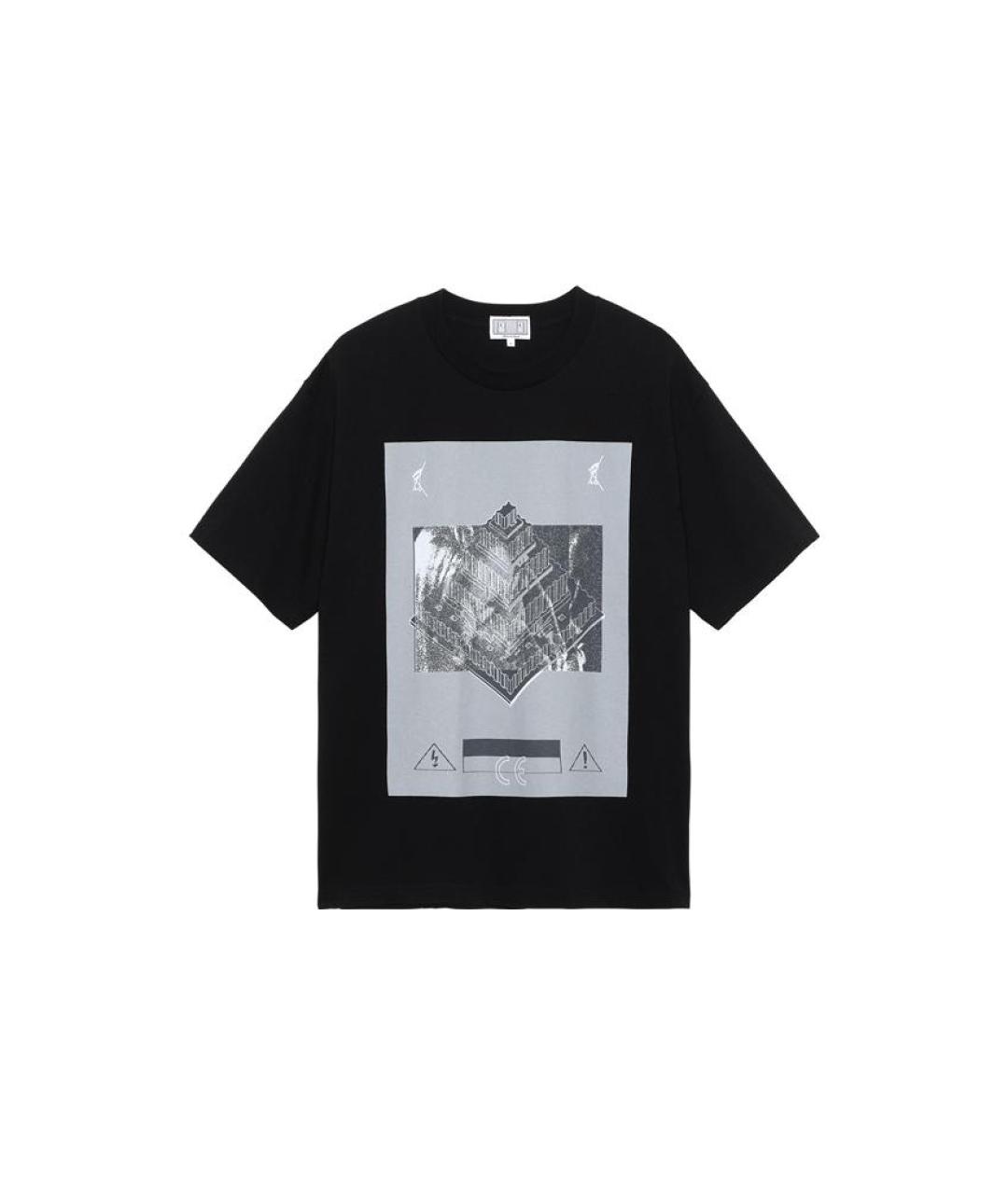 CAV EMPT Черная хлопковая футболка, фото 1