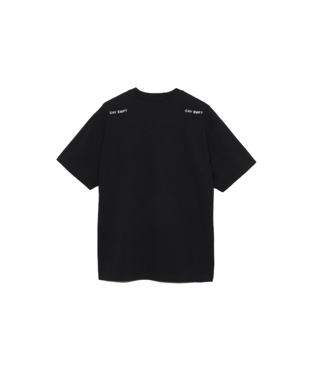 CAV EMPT Черная хлопковая футболка, фото 2