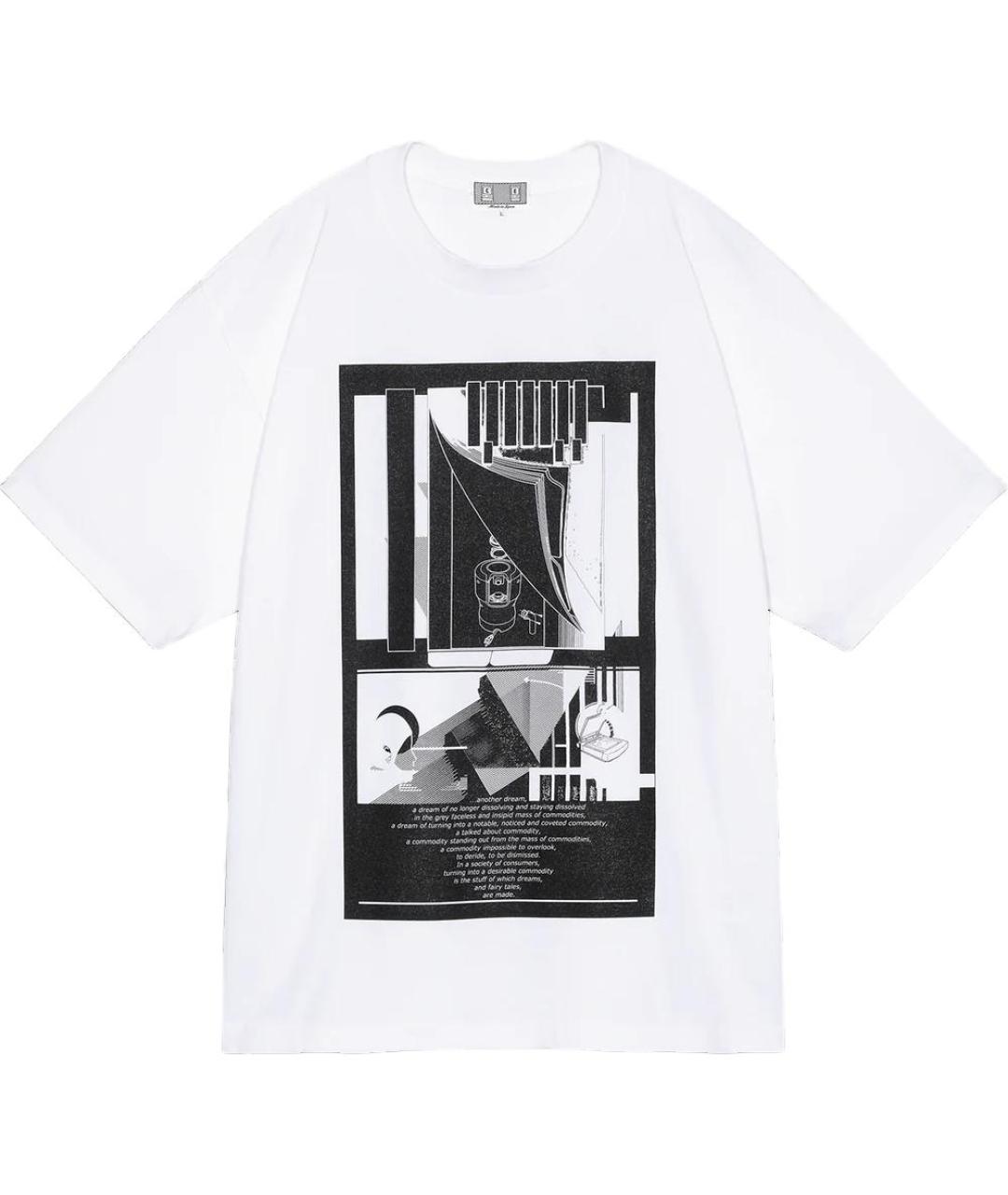 CAV EMPT Белая хлопковая футболка, фото 1