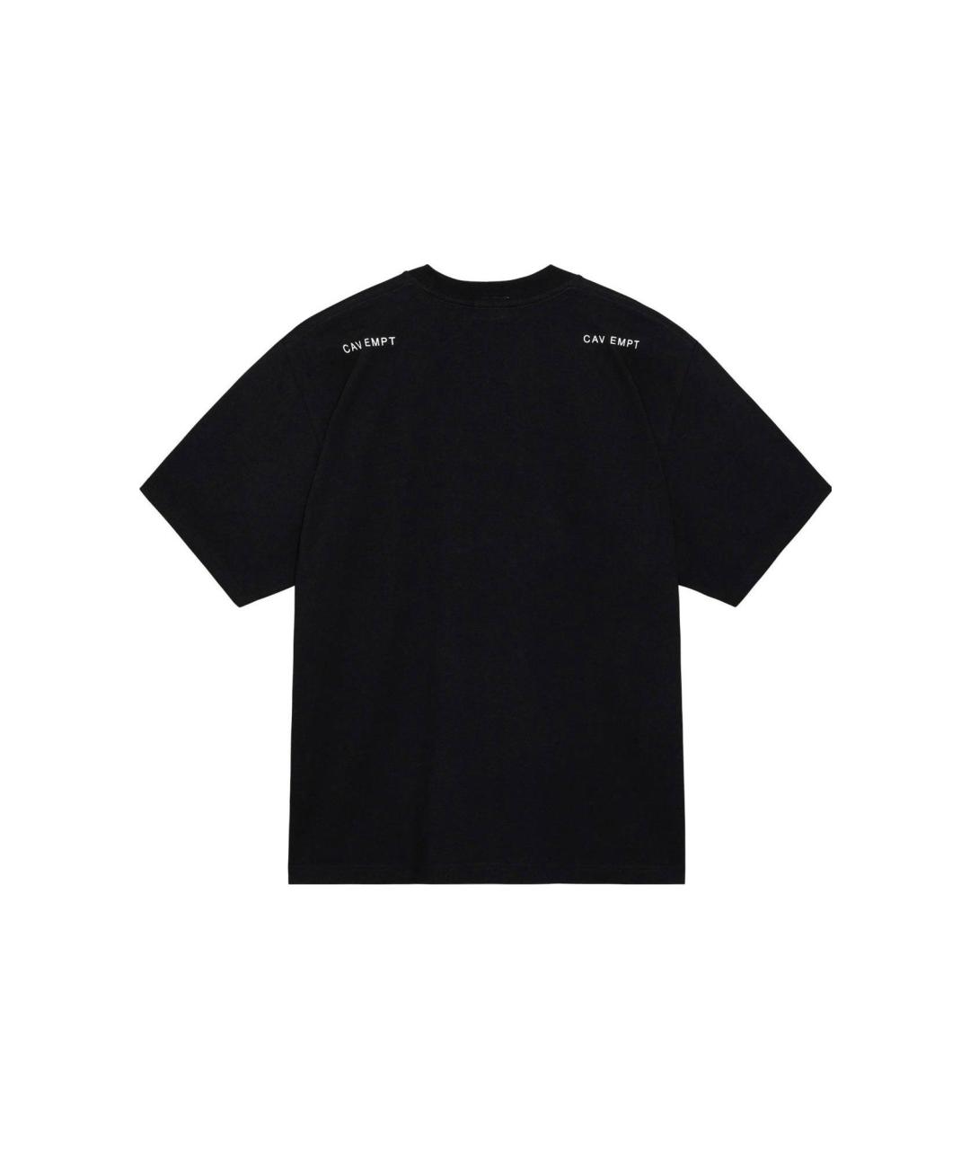 CAV EMPT Черная хлопковая футболка, фото 2