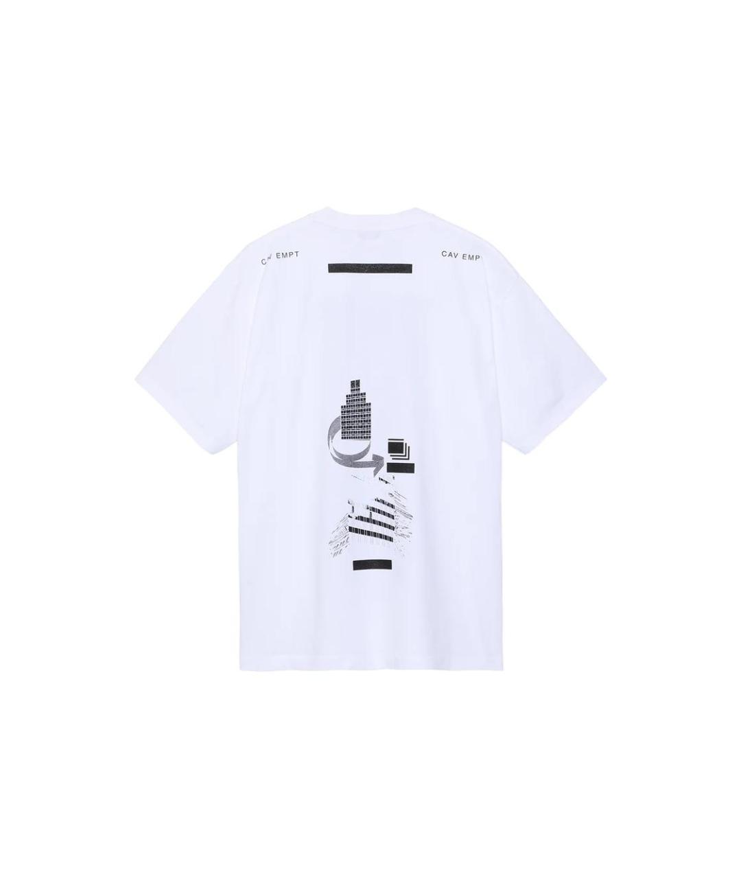 CAV EMPT Белая хлопковая футболка, фото 2
