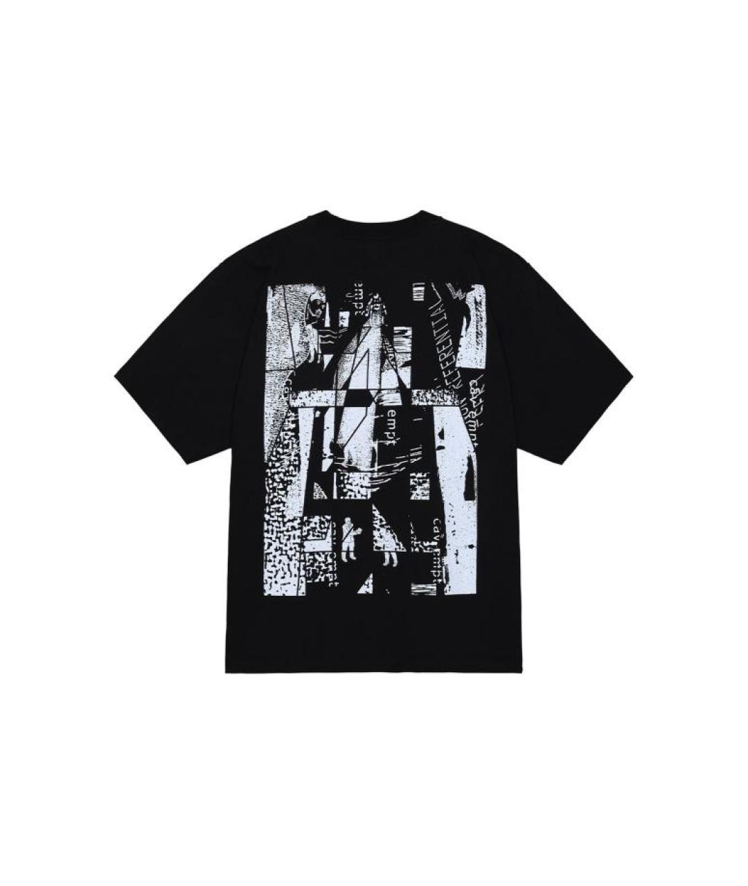 CAV EMPT Черная хлопковая футболка, фото 2
