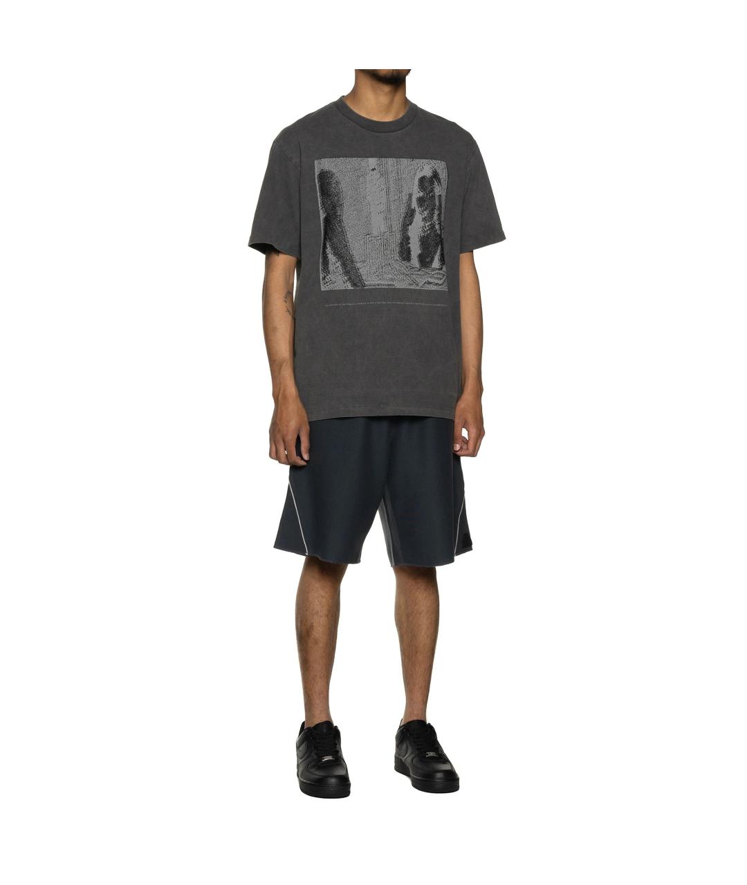 CAV EMPT Черная хлопковая футболка, фото 4