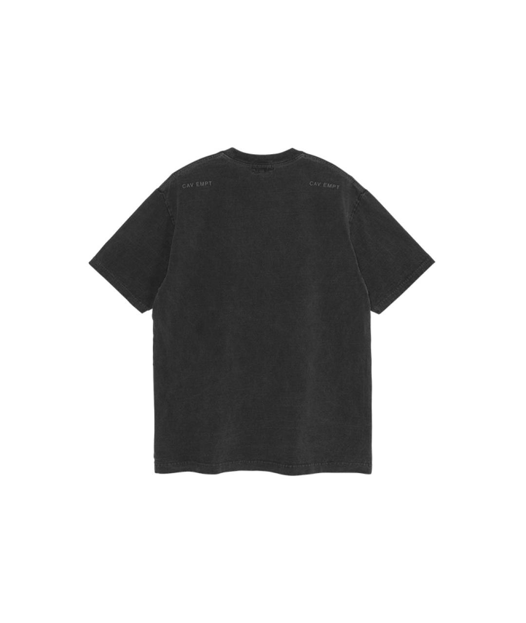 CAV EMPT Черная хлопковая футболка, фото 2