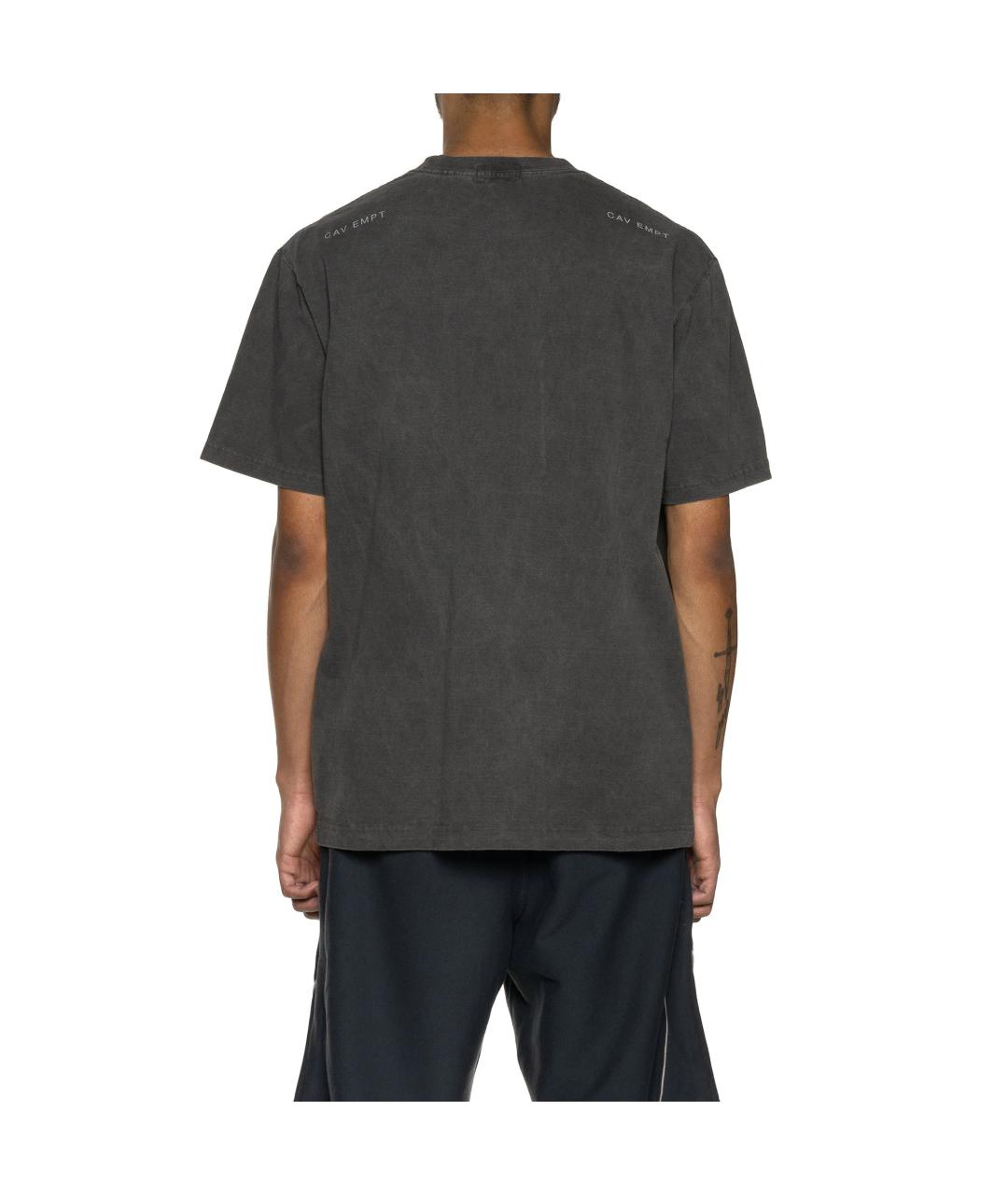 CAV EMPT Черная хлопковая футболка, фото 3