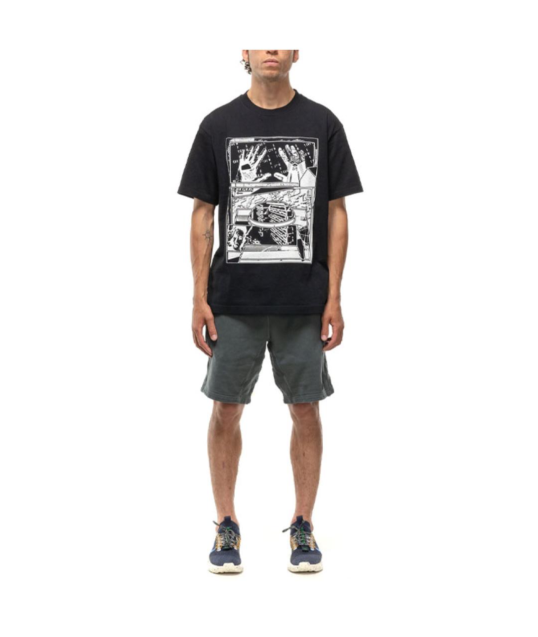 CAV EMPT Черная хлопковая футболка, фото 5