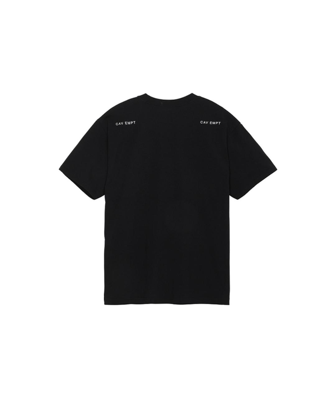 CAV EMPT Черная хлопковая футболка, фото 2