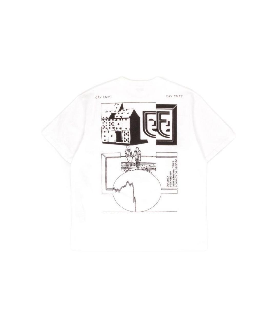 CAV EMPT Белая хлопковая футболка, фото 2