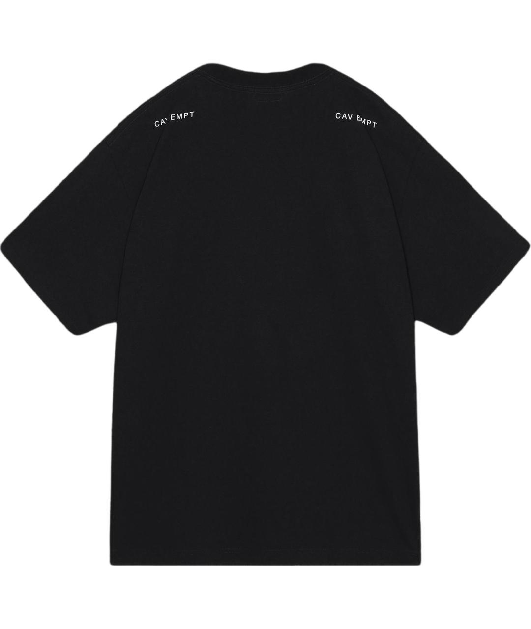 CAV EMPT Черная хлопковая футболка, фото 2