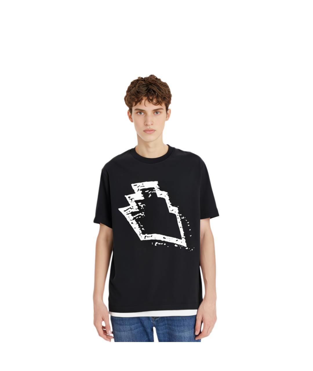 CAV EMPT Черная хлопковая футболка, фото 2