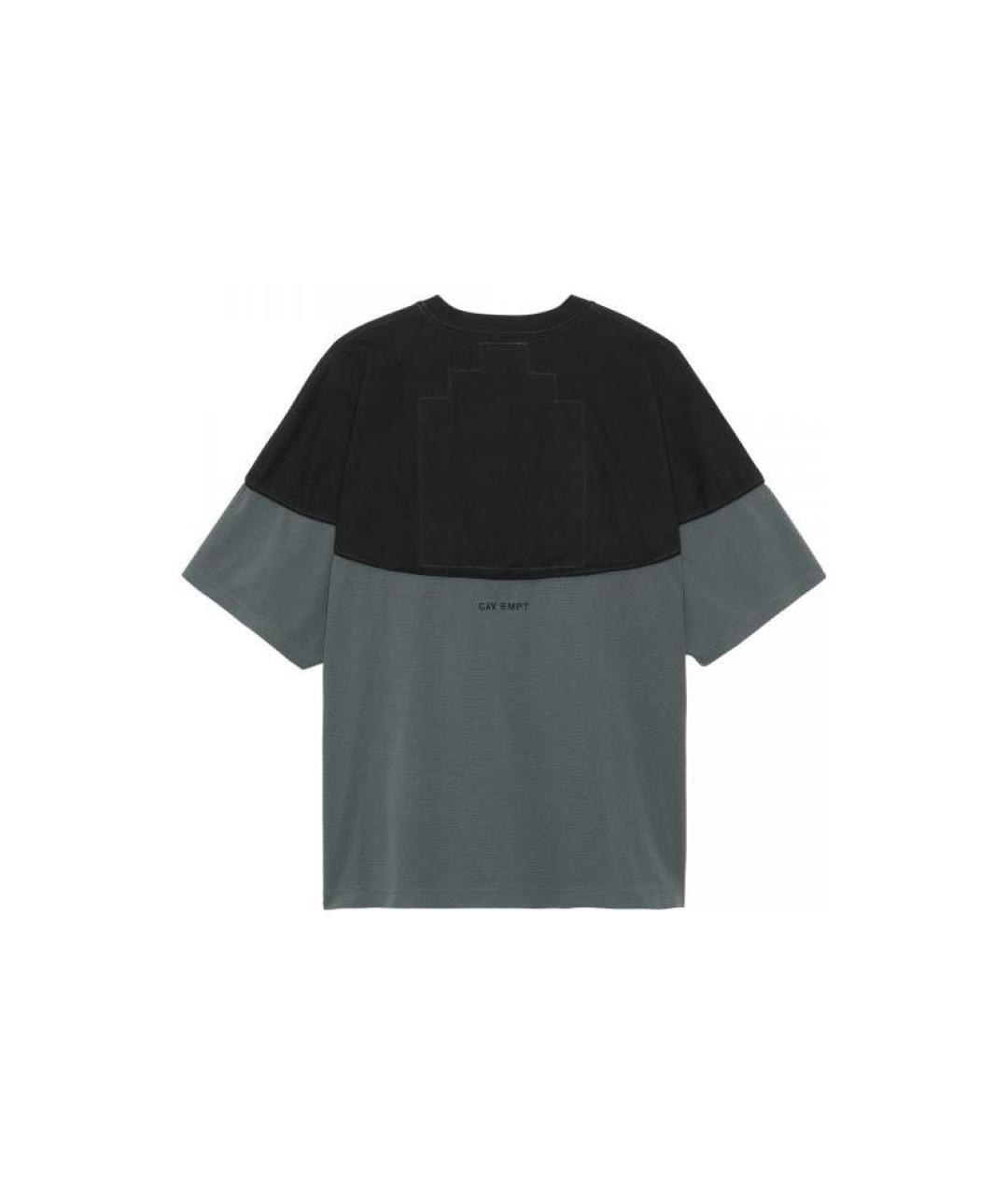 CAV EMPT Черная хлопковая футболка, фото 2