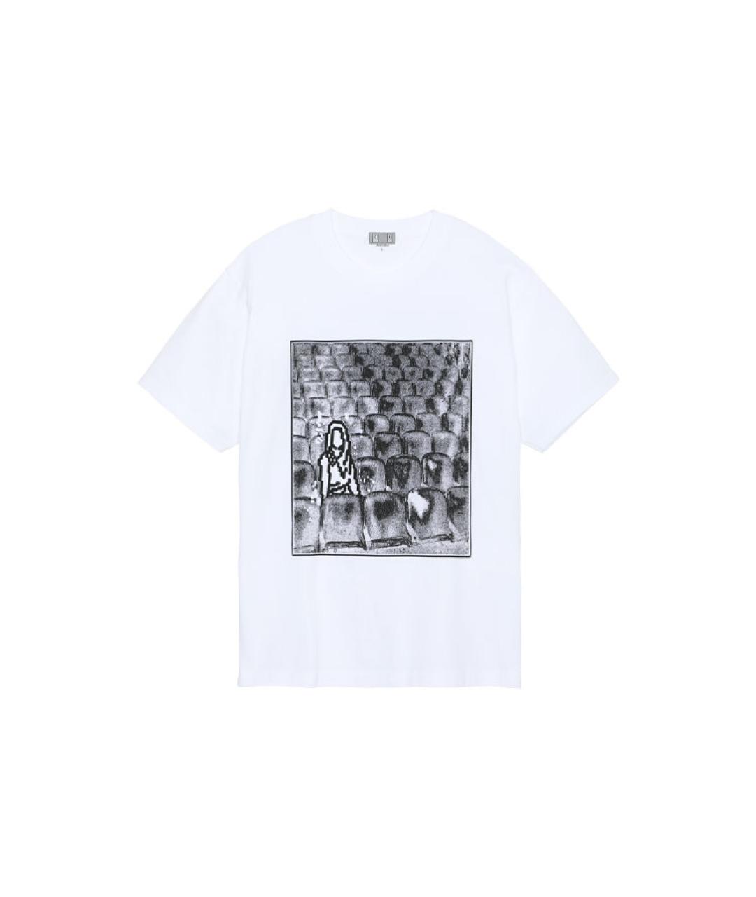 CAV EMPT Белая хлопковая футболка, фото 1