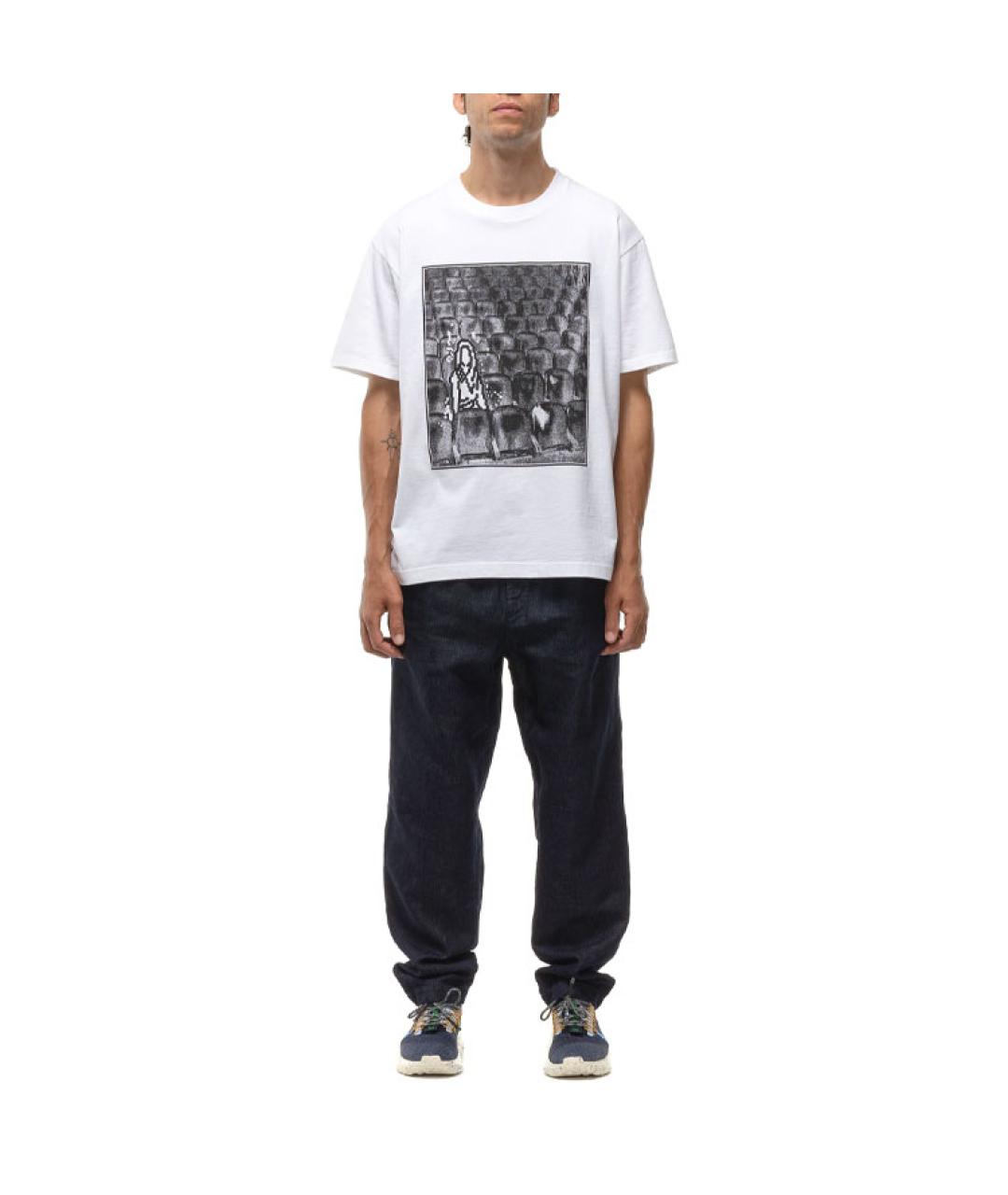 CAV EMPT Белая хлопковая футболка, фото 4