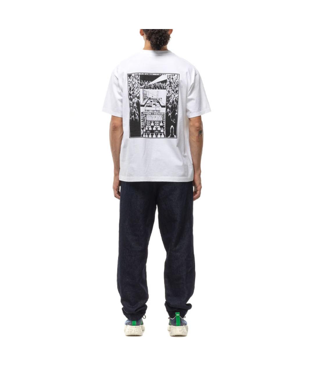 CAV EMPT Белая хлопковая футболка, фото 3