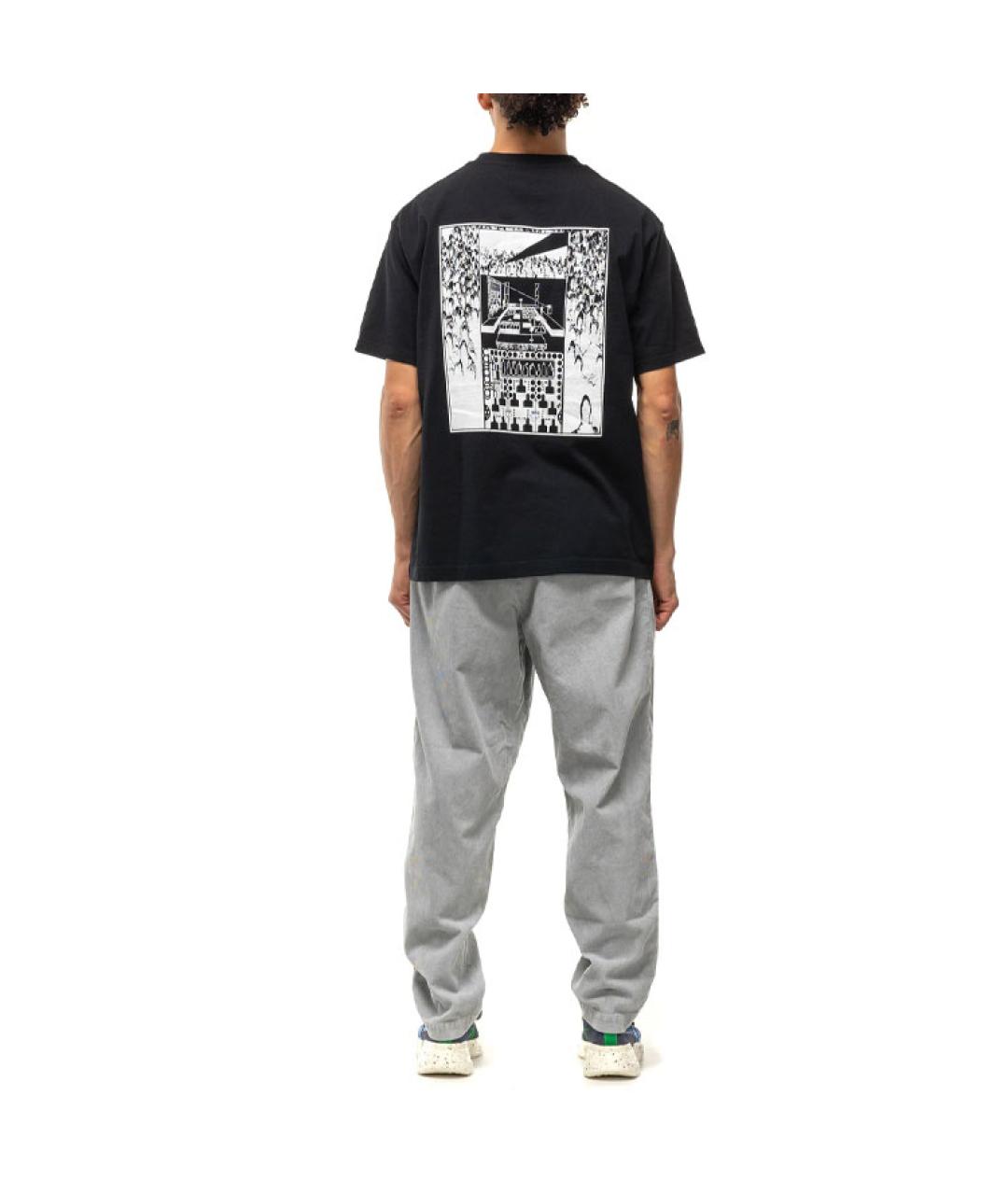 CAV EMPT Черная хлопковая футболка, фото 3