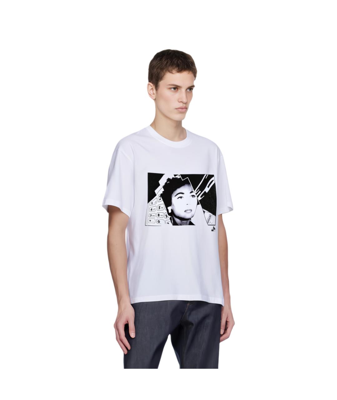 CAV EMPT Белая хлопковая футболка, фото 3