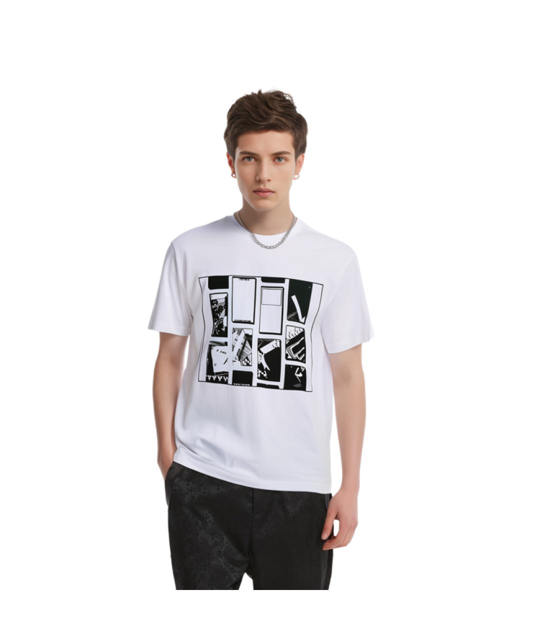 CAV EMPT Белая хлопковая футболка, фото 3